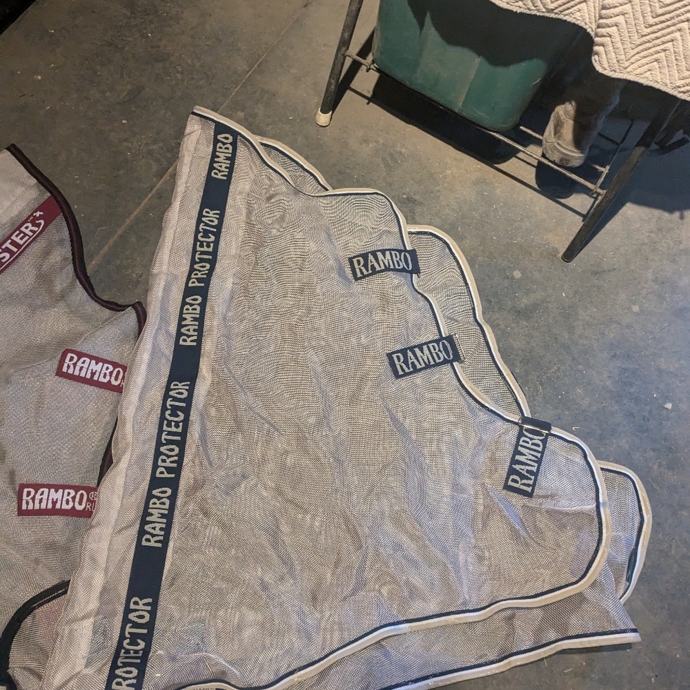 Fly sheet neck covers